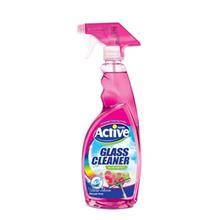 شیشه پاک‌کن ضد بو صورتی اکتیو حجم 500 میلی‌لیتر Active Pink Anti Odor Glass Cleaner 500ml
