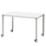 Farazin FED SP4 01 White Wheeled Desk