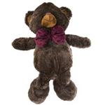 عروسک پالیز مدل Bear With Purple Tie ارتفاع 55 سانتی متر