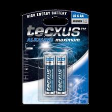 باتری قلمی تکساس 2700 میلی آمپری آلکالاین ماکزیمم 2 عددی tecxus AA / LR6 Battery - 2pc pack