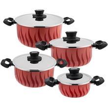 سرویس 4 پارچه تفال مدل New Tempo Tefal New Tempo Cookware Set 4 Pieces