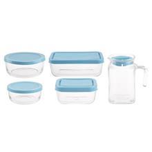 ست 5 تکه ظرف نگهدارنده پاشاباغچه مدل Polar Set Pasabahce Polar Set Container 5pcs