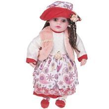 عروسک سخن‌گو سایز بزرگ مدل دامن بته جقه Talking Doll Paisley Skirt Doll Size L