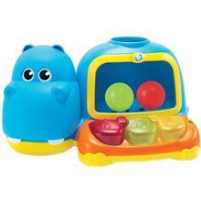   Blue Box Hippo Poppin Piano Pal Toys