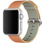 ساعت هوشمند اپل واچ مدل 38mm Aluminum Case With Gold Woven Nylon