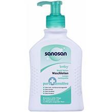 شامپو سر و بدن بچه سانوسان مدل Pure Sensitive Body Wash حجم 200 میلی لیتر Sanosan Pure Sensitive Body Wash Lotion 200ml