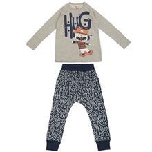 ست لباس پسرانه موشی مدل 16S1 009 Mushi Boys Clothes Set 