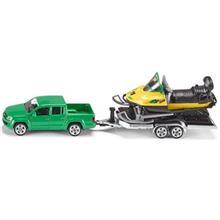 ماشین بازی سیکو مدل Amarok with Trailer and Snowmobile Siku Amarok with Trailer and Snowmobile Toys Car