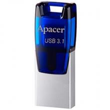 فلش مموری او تی جی اپیسر با ظرفیت 32 گیگابایت Apacer AH179 USB 3.1 OTG Flash Memory 32GB