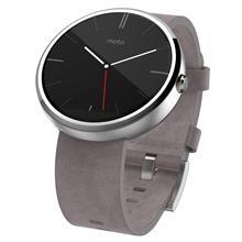 ساعت هوشمند موتورولا موتو 360 سنگی 46 میلی متری Motorola Moto 360 Stone With Grey Leather Band 46mm