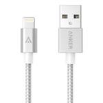 Anker A7136 Nylon-Braided USB To Lightning Cable 90cm