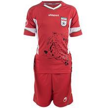 پیراهن و شورت تیم ملی ایران آلشپرت مدل FS-3015-2 Uhlsport FS-3015-2 Jersey Set For Men