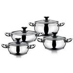 Hascevher Anemon 10 Pieces Cookware Set