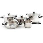 Pars Steel 08 Cookware Set 8 Pieces