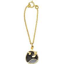 آویز ساعت طلا زرین مدل K11 Zarin K11 Watch Pendent Gold