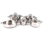 Pars Steel 09 Cookware Set 9 Pieces