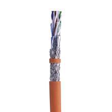 کابل شبکه غلاف دار 500 متری نکسنز مدل N100.632 کت 6 Nexans N100.632 Cat6 SF/UTP LSZH 500M Network Cable