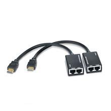 اکستندر افزایش طول HDMI با کابل شبکه CAT-5e/6 HDMI Extender By Cat-5e/6 Cable 30M