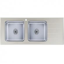 سینک شیشه ای توکار میلان مدل M1