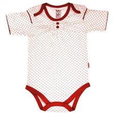 بادی دخترانه آستین کوتاه پاریز (Pariz) طرح خال خالی