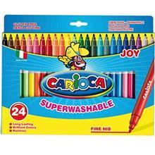 ماژیک رنگ آمیزی 24 رنگ کاریوکا مدل Joy Carioca Joy 24 Color Painting Marker