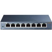 سوییچ گیگابیتی 8 پورت تی پی-لینک مدل TL-SG108 TP-Link TL-SG108 8-Port Gigabit Switch