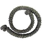  کرپ پشم مرون خاکستری ملایم Mehron Crepe Hair 12-inch Braid Medium Grey