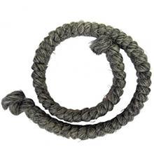  کرپ پشم مرون خاکستری ملایم   Mehron Crepe Hair 12-inch Braid Medium Grey