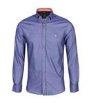 پیراهن اسپرت نخی مردانه برند Diaco آبی روشن