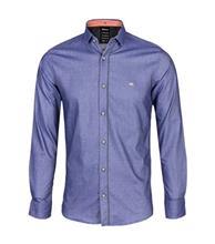 پیراهن اسپرت نخی مردانه برند Diaco آبی روشن 