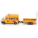 ماشین بازی سیکو مدل Transporter with Traffic Control Trailer