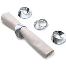 گیره دستمال سفره فیلیپی مدل Swirl Napkin Rings Philippi Swirl Napkin Rings