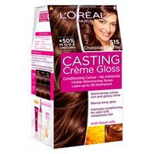 کیت رنگ مو لورآل شماره Casting Creme Gloss 515 LOreal Casting Creme Gloss Hair Color Kit 515