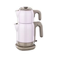 سرویس چای ساز برقی دم تز یاسی کرکماز کد 03-369 Korkmaz 369-03 Electric  Tea Maker