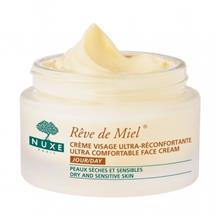 کرم روز رودمییل نوکس مناسب پوست های خشک و حساس 50 میلی لیتر Nuxe Reve De Miel Face Day Cream 50 ml