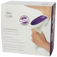 لیزر موی بدن سیلکن با 3 کارتریج Silkn Flash and Go All Over Hair Removal Device with Bonus Cartridge 