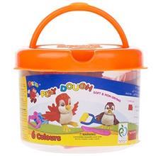 خمیربازی 6 رنگ آریا مدل 1001