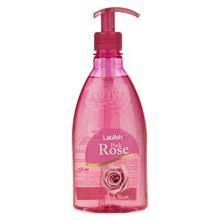 مایع دستشویی لطیفه با رایحه گل رز صورتی 400 گرم Latifeh Pink Rose Handwashing Liquid 400g