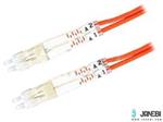 کابل فیبر نوری بافو BAFO Fiber Optic Cable Duplex Multi-Mode (62.5/125um ) LC to LC 3.0mm