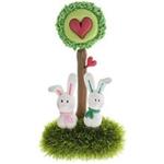 Ice Toys Dough Doll Rabbits In Garden