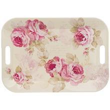 سینی باریکو مدل Country Rose سایز 33x47 سانتی متر