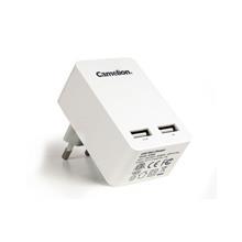 شارژر موبایل و تبلت Camelion AD569 USB Wall Charger - Dual Universal