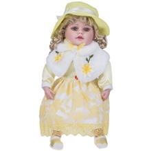 عروسک باهوش با لباس سایز بزرگ Smart Doll Yellow Toys Dol Size L