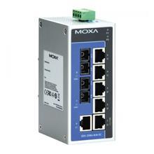 سوئیچ صنعتی غیرمدیریتی 6 پورت 100Mbps 2 فیبر نوری موگزا MOXA EDS 208A MM SC Unmanaged Ethernet Switches 