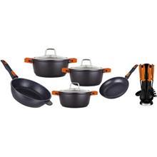 سرویس پخت و پز 15 پارچه برلینگر هاوس مدل BH-11 Berlinger Haus BH-11 Cookware Set 15 Pieces