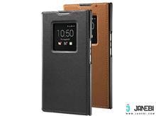 کیف چرمی اصلی بلک بری Leather Smart Flip Cover BlackBerry Priv