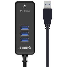 Orico HR03-U3 3-Port USB 3.0 Hub with RJ45 Ethernet Port 