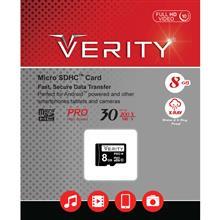 کارت حافظه و رم Memory Cards VERITY C10 Class 10 30MB/S microSDHC - 8GB