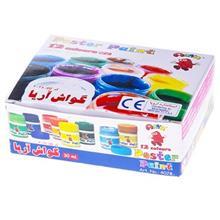 گواش 12 رنگ آریا کد 4028 Arya 12 Color Poster Paint Code 4028