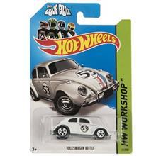 ماشین اسباب بازی متل مدل HW Volkswagen Beetle Mattel Car 